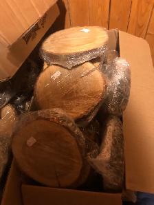 Grande variété de tranches de bois en vente - Photo 2