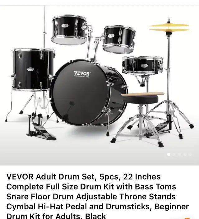vevor drum kit