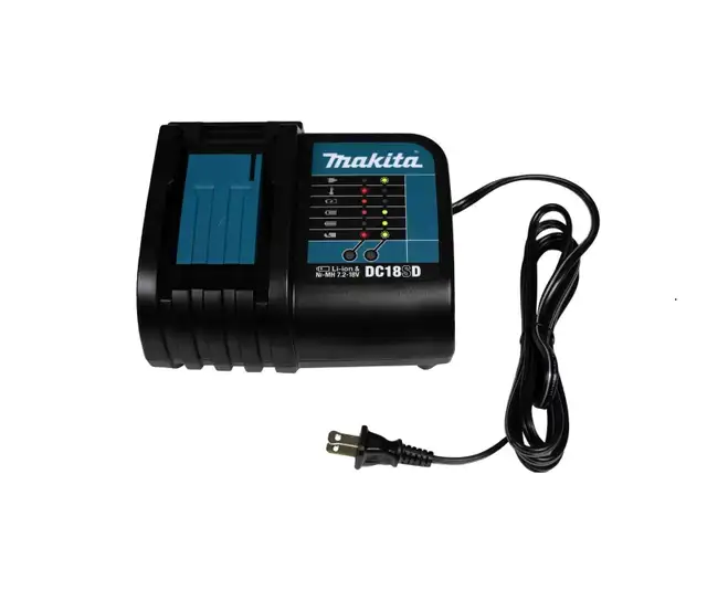 New! Makita 18V Lithium-Ion Standard Battery Charger DC18SD