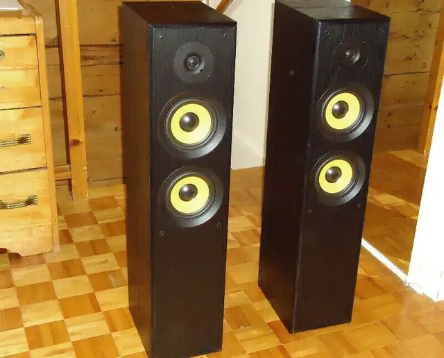 TRES BONS HAUT PARLEURS PRECISION ACOUSTIC de 150 Watts chacun