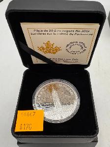 Variety of Canadian .999 Fine Silver Coins  x5 Available - Photo 2