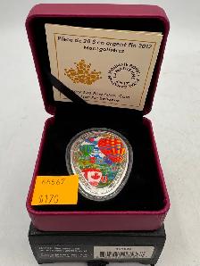 Variety of Canadian .999 Fine Silver Coins  x5 Available - Photo 5
