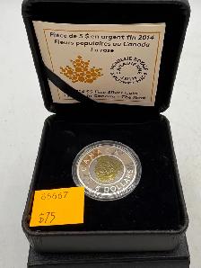 Variety of Canadian .999 Fine Silver Coins  x5 Available - Photo 6
