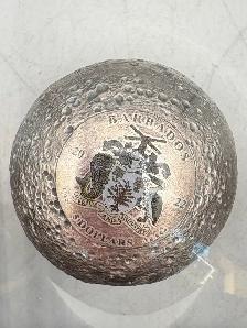 2022 1oz .999 Fine Silver Spherical Coin - Travel to Mercury - Photo 3