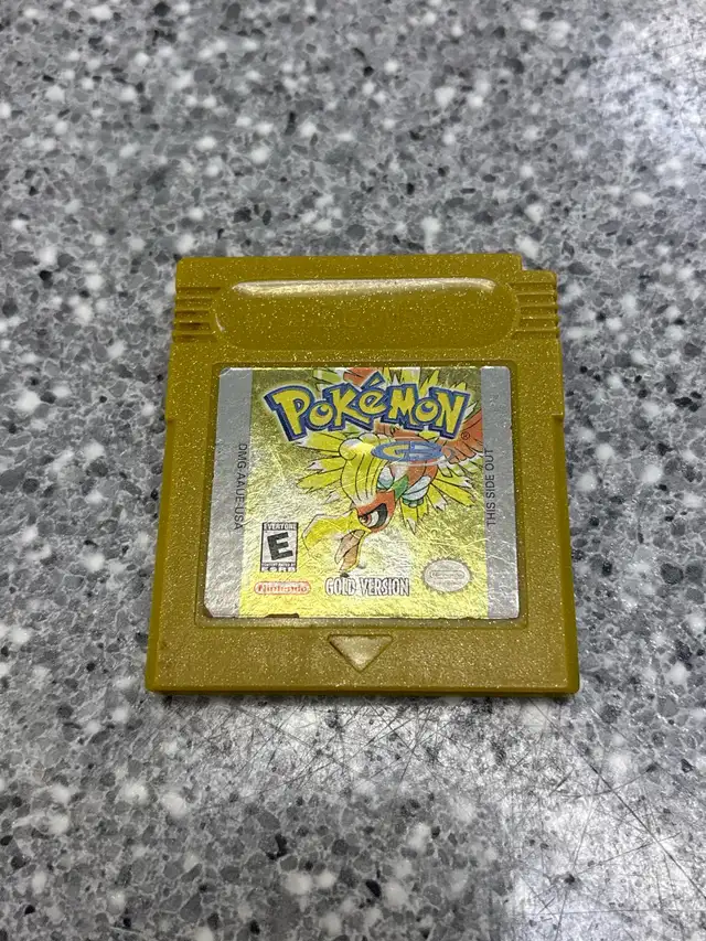 Gameboy Pokemon Gold