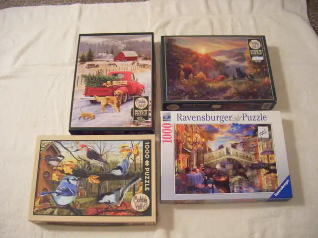 45 Puzzles to sell or trade