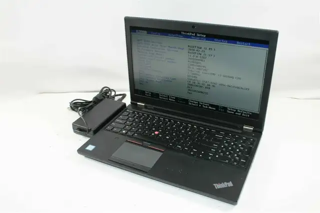 Lenovo 15.6' Intel Xeon 32GB Ram Nvidia GPU Mobile Workstation