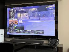 Plasma Panasonic TV 65in TH-65PZ850   wall mount /   support mur - Photo 2