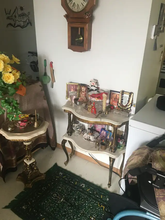 Antique marble Italian tables