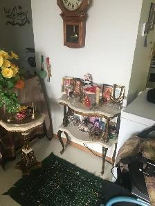 Antique marble Italian tables