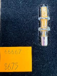 Dune Gold Spice Melange Set .999 Fine Silver Round & Gold Vials - Photo 4