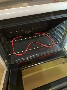 kenmore white  flat top stove - Photo 4