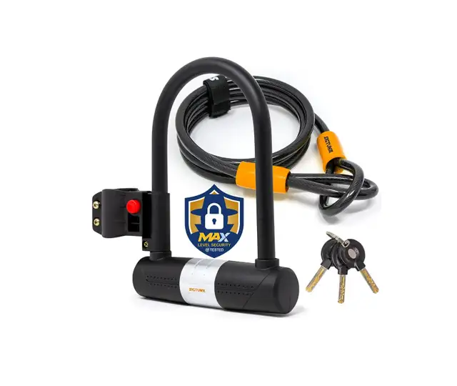 New! Sigtuna Bike U Lock Heavy Duty Anti-Theft Bike Lock