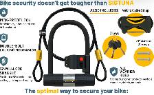 New! Sigtuna Bike U Lock Heavy Duty Anti-Theft Bike Lock - Photo 2