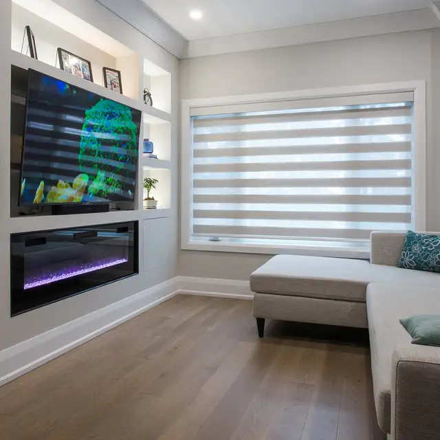 50% OFF Custom Zebra Blinds, Roller Shades & Motorized Blinds |