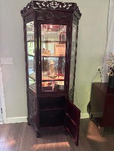 Asian Curio Cabinet
