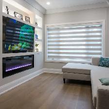 50% OFF Custom Zebra Blinds, Roller Shades & Motorized Blinds |