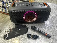 JBL Partybox On The Go Essential Bluetooth Speaker With Mic