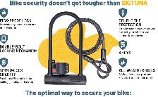 New! Sigtuna Bike Long U Lock Heavy Duty Anti-Theft Bike Lock - Photo 2
