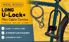 New! Sigtuna Bike Long U Lock Heavy Duty Anti-Theft Bike Lock - Photo 3