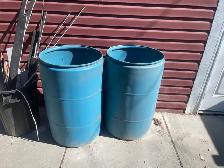 Two free rain barrels available!