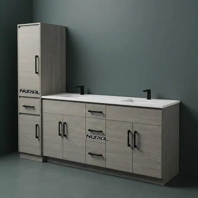 bathroom vanities countertops porcelain tiles shower fixtures