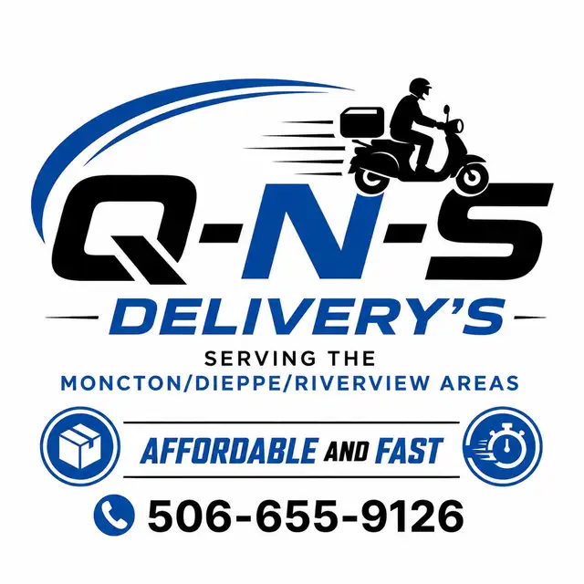 Delivery services available Moncton area