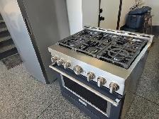 KitchenAid Imperial Black 36-Inch Commercial-Style Gas Range - Photo 2