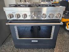 KitchenAid Imperial Black 36-Inch Commercial-Style Gas Range - Photo 7