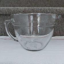 Grande tasse à mesurer vintage de 2 litres