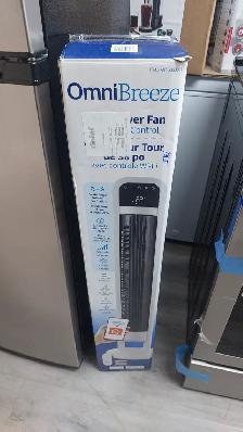 Tower Fan - OmniBreeze Premium with Internal Oscillation