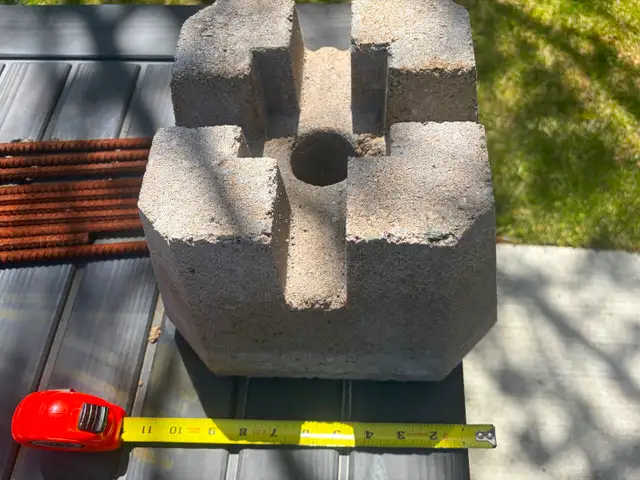 Concrete Deck Blocks