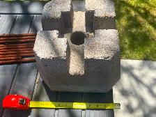 Concrete Deck Blocks