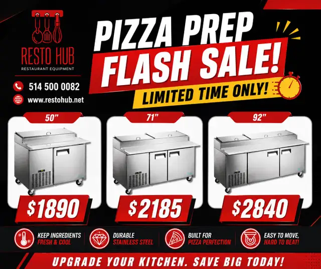 Brand New Pizza Prep