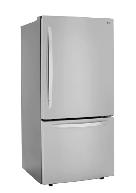 LG 33' 26 cu.ft. Standard-Depth Bottom Freezer Refrigerator - Photo 2
