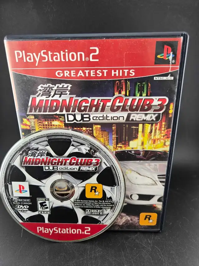 Midnight Club 3 Dub Edition Remix Playstation 2