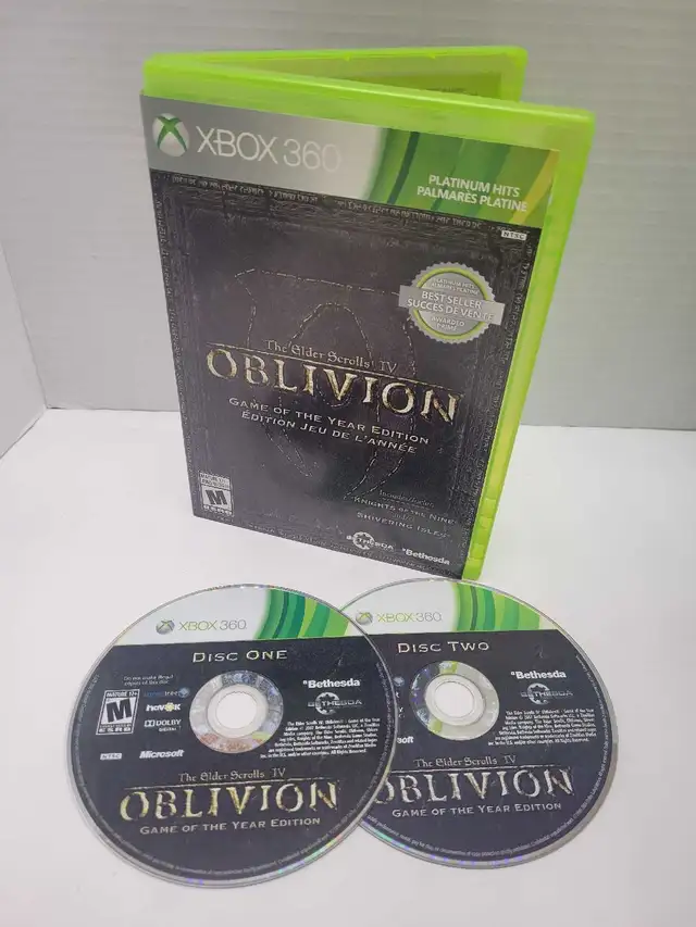 360 Elder Scrolls IV Oblivion Game of the Year Edition
