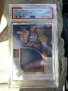 Connor McDavid PSA 9 Jersey Card