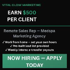 Remote Sales Rep – $500 Per Client – Commission Only