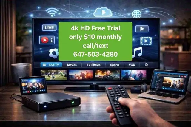 4K TV  Service 647-503-4280 free trial
