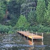 Stationary dock hardware & dock plans -Pay CASH - WE EAT THE HST