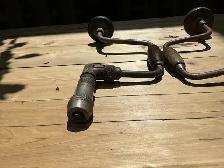 2 Vintage Hand Drill Bit Braces ! - Photo 4