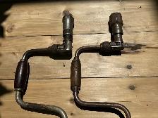 2 Vintage Hand Drill Bit Braces ! - Photo 8