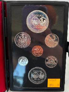 1974 Canada Double Dollar Set Celebrating Winnipeg Centennial - Photo 2