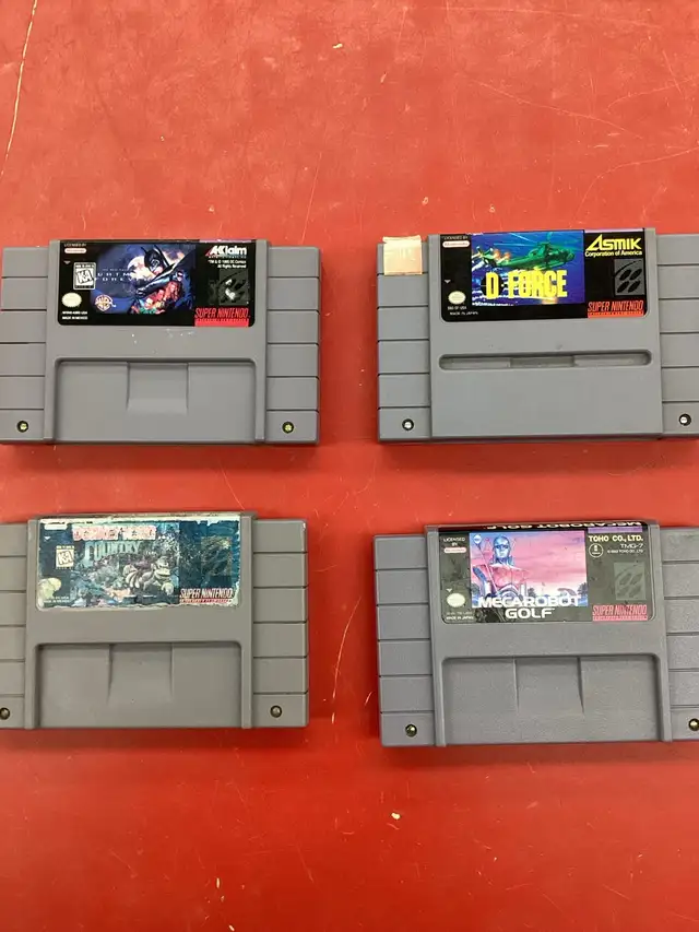 lots de jeu super N.E.S