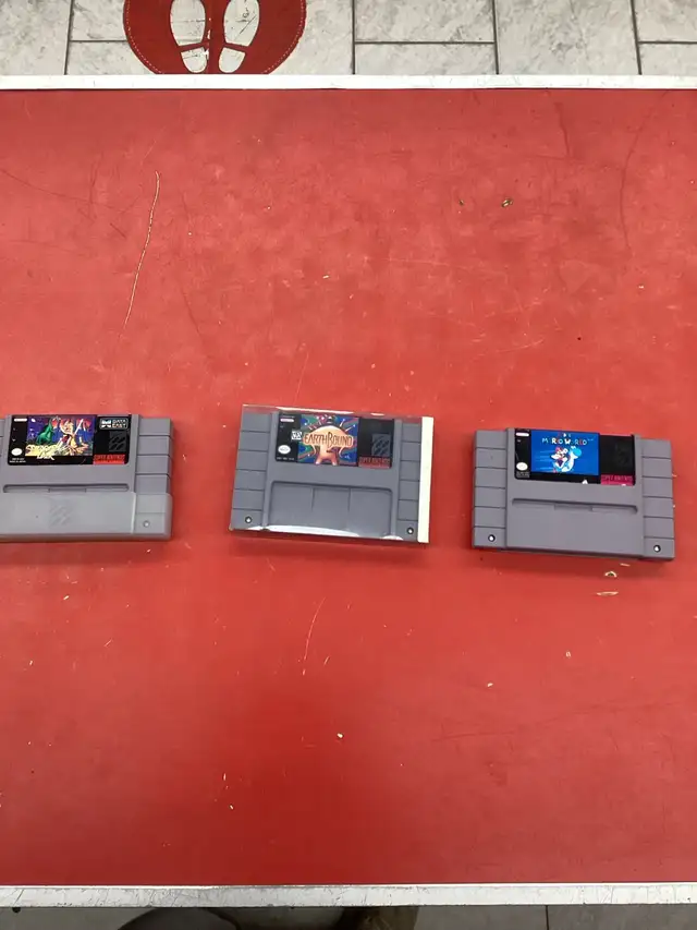 lot de jeu super N.E.S