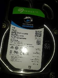 3tb skyhawk nas surviellance rated 1000 HDD 9000  pcie cards 500
