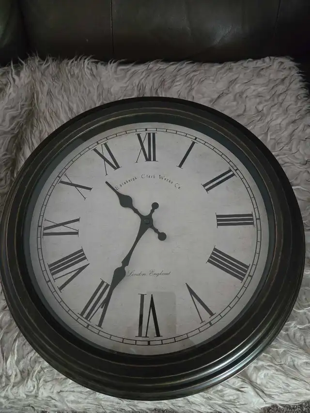 Roman Numeral Wall Clock
