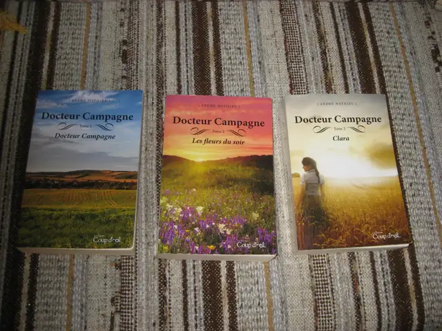 3 TOMES DOCTEUR CAMPAGNE PAR ANDRÉ MATHIEU
