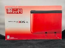 Nintendo 3DS XL - Red - In Box w/ Stylus & Manual (#7585)